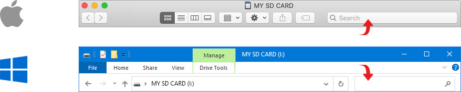 how to recover deleted files from sd card by search facility