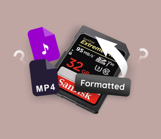 recover formatted sd card