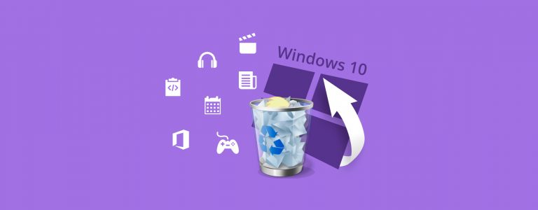 Hur man återställer avinstallerade program i Windows 10