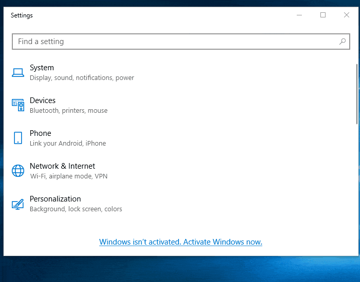 system restoration process