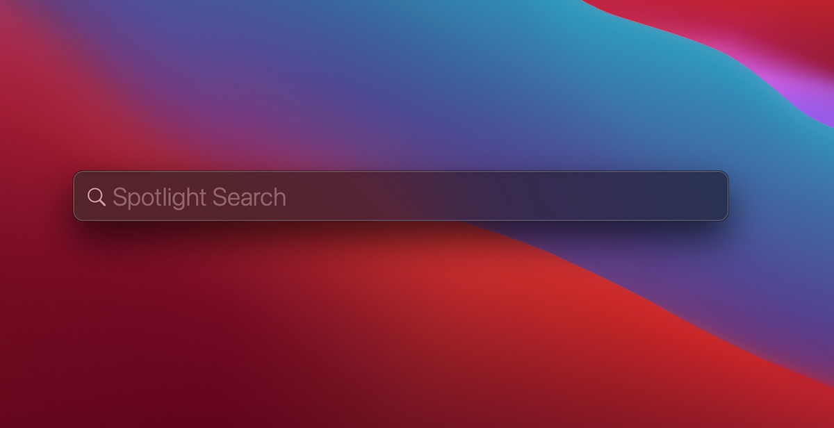 cherchez un dossier en utilisant la recherche Spotlight sur Mac