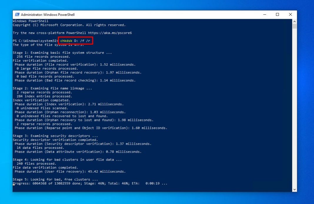 "Le nom du répertoire est invalide" Erreur Windows et comment la corriger
