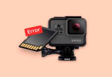 gopro sd card error