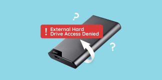 External Hard Drive Access Denied