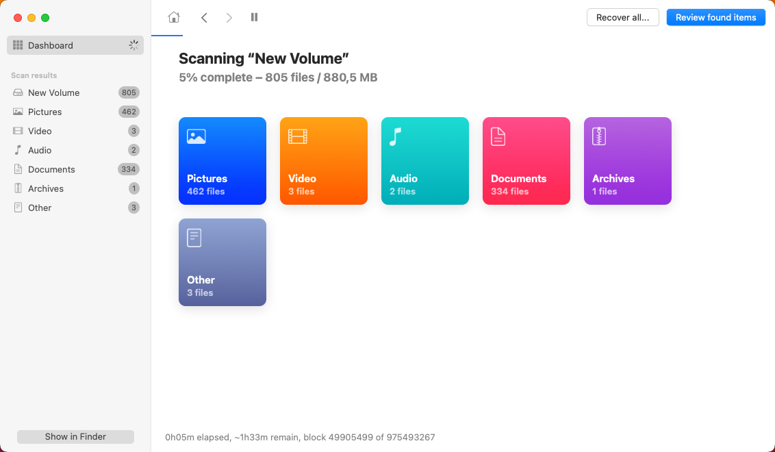 review files external hdd disk drill