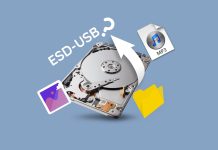 hard drive turned into esd