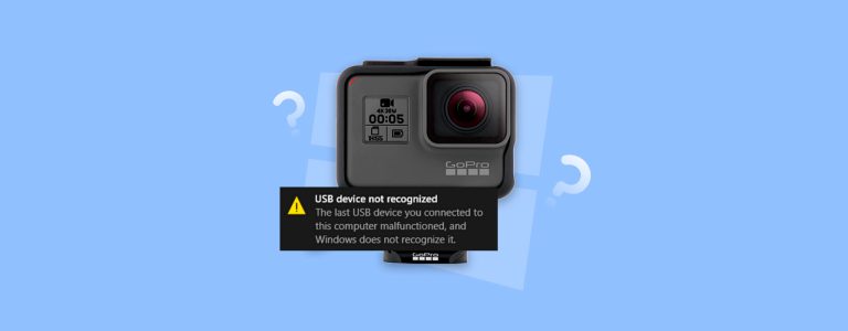 GoPro syns inte på PC: Hur man åtgärdar och återställer filer