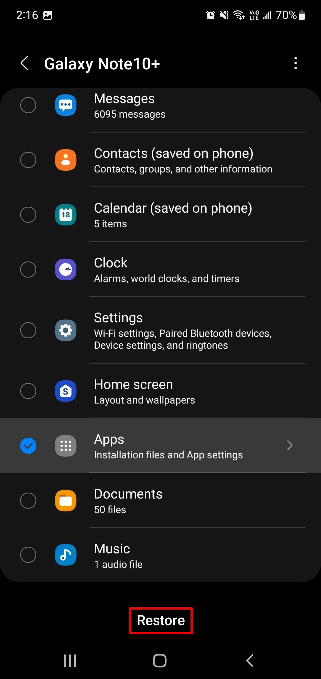 데이터 복원 마무리.