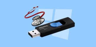 check usb drive health