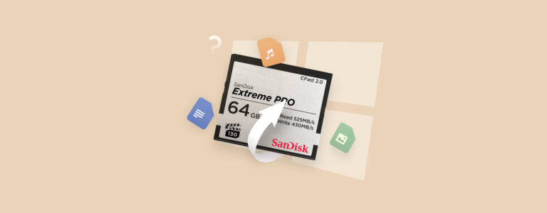 Comment récupérer des données d’une carte mémoire CFast sur Windows