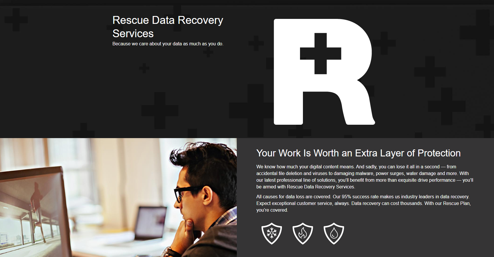 Rescue Data Recovery Services page.