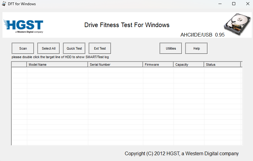 using windft for a hitachi drive