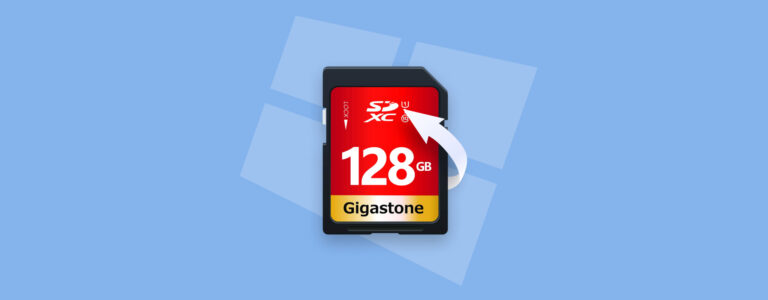 如何在Windows上从Gigastone SD卡恢复数据