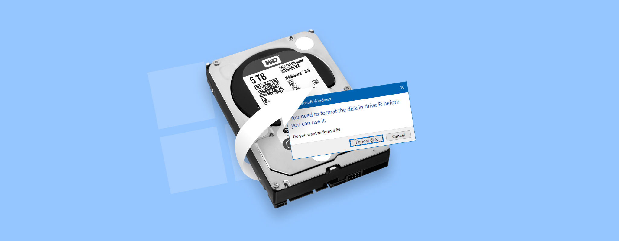 come ripristinare un hard disk formattato