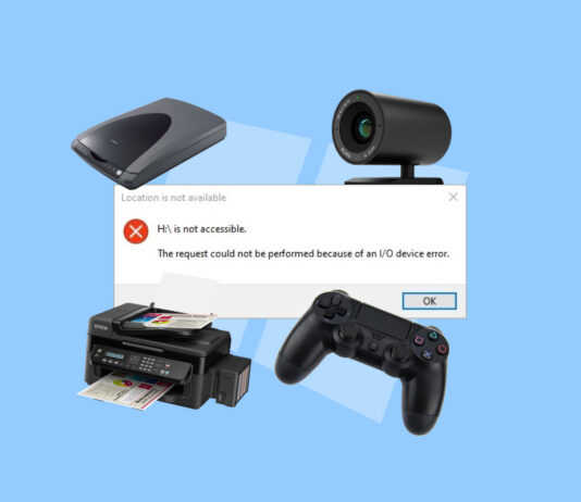 io device error