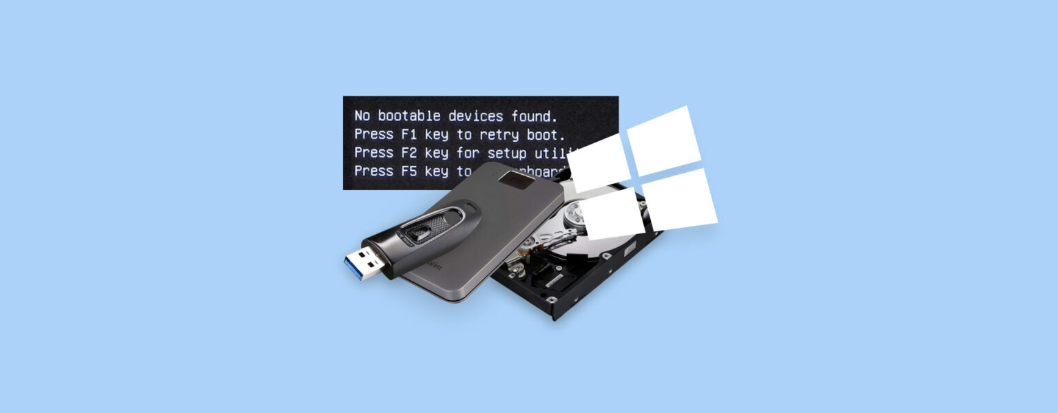 How to Fix No Bootable Device Found Error on Windows 10/11