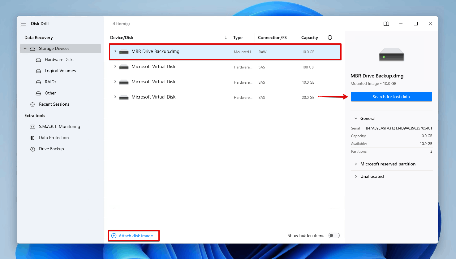 Assigning the byte-to-byte image.