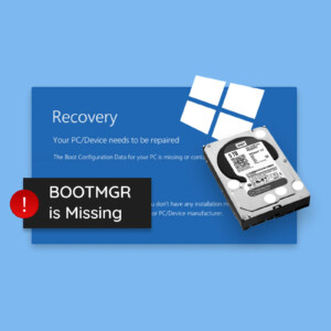 bootmgr is missing windows