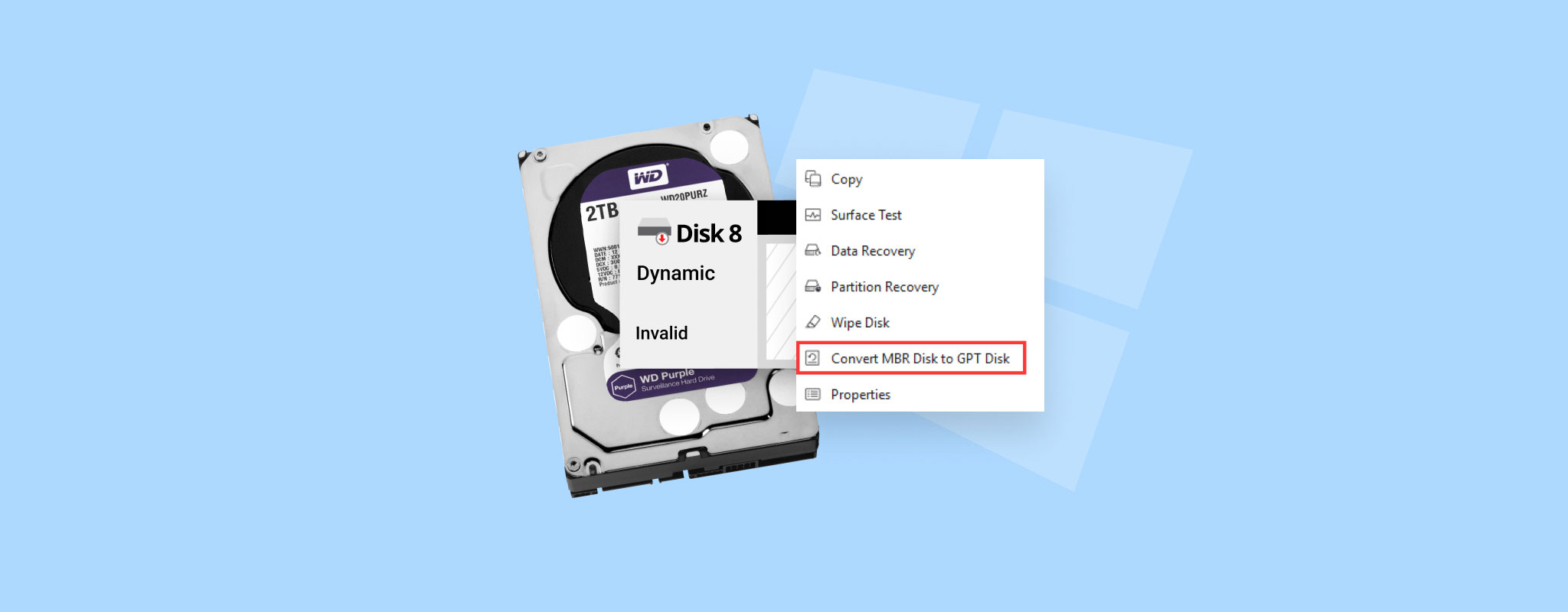 convert mbr to gpt without data loss