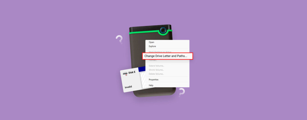 Change Drive Letter and Paths Greyed Out: How to Fix