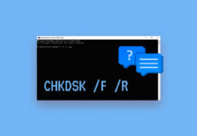 chkdsk /f /r