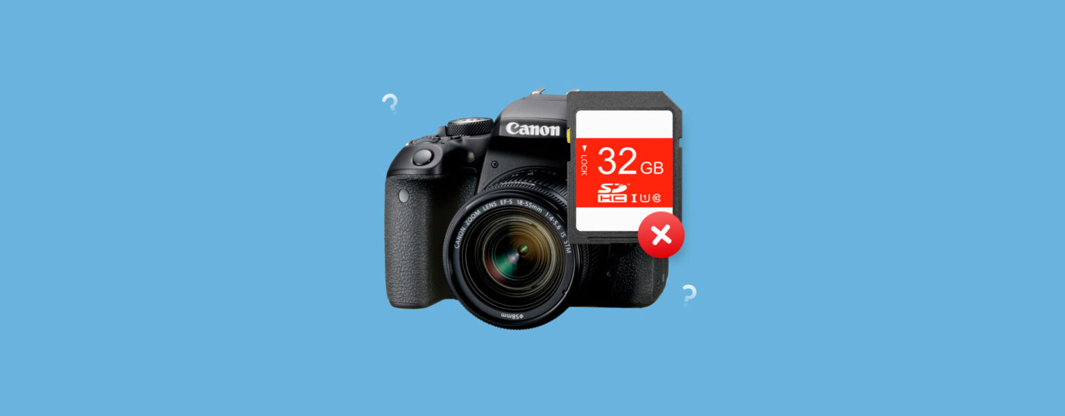 memory card locked error canon powershot