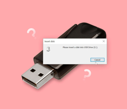 insert disk into usb drive