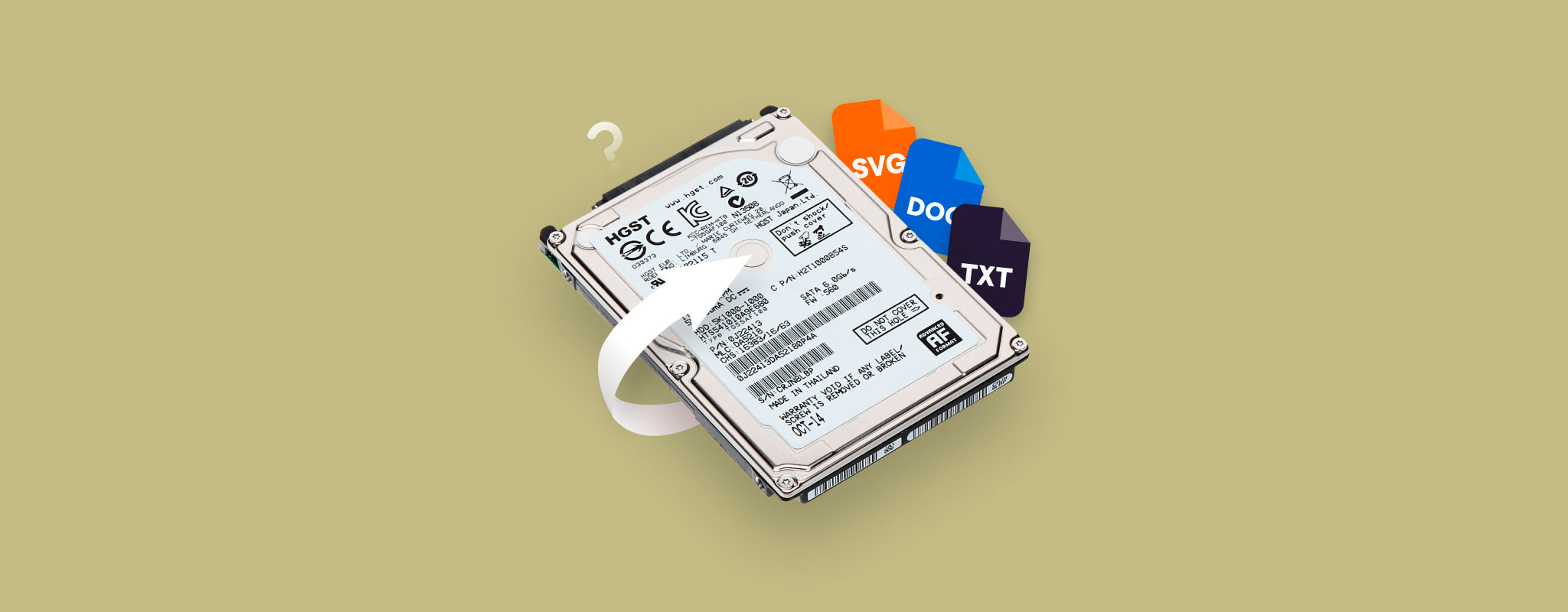 recover data from hgst drive