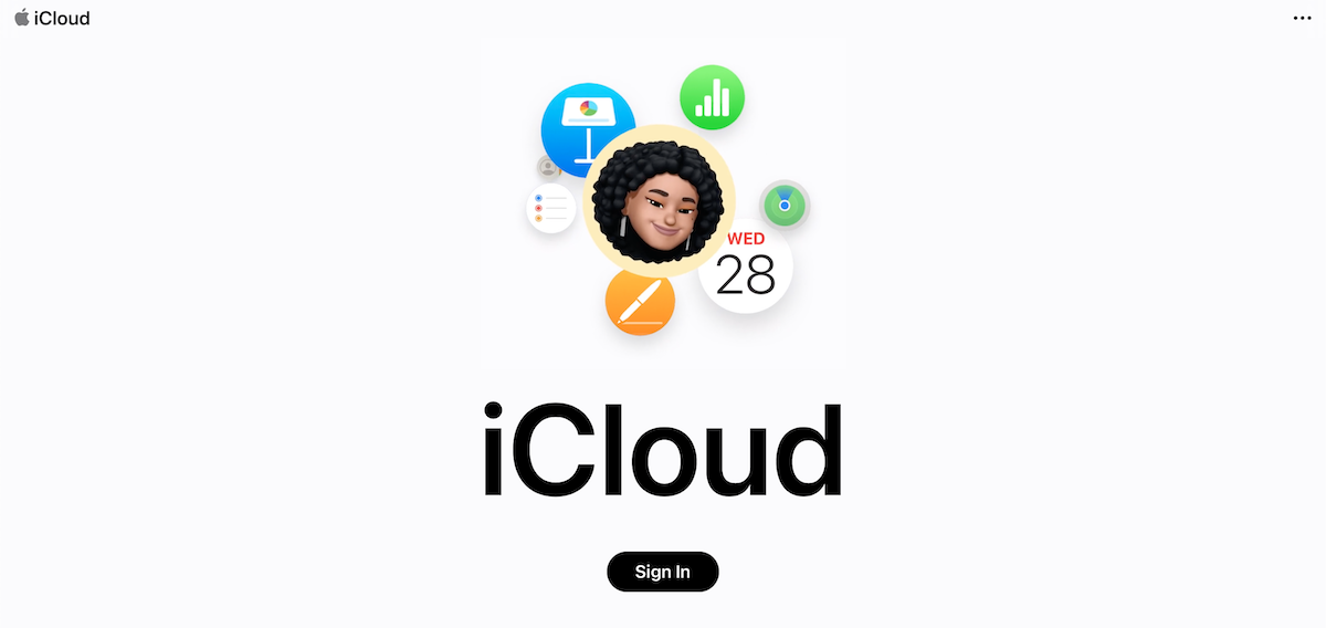 sitio icloud