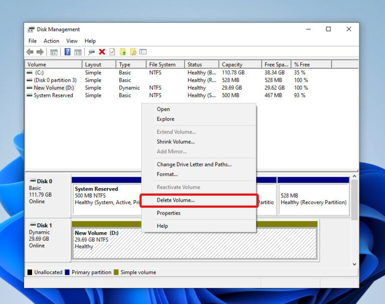 Comment convertir un disque dynamique en disque de base sans perdre de données