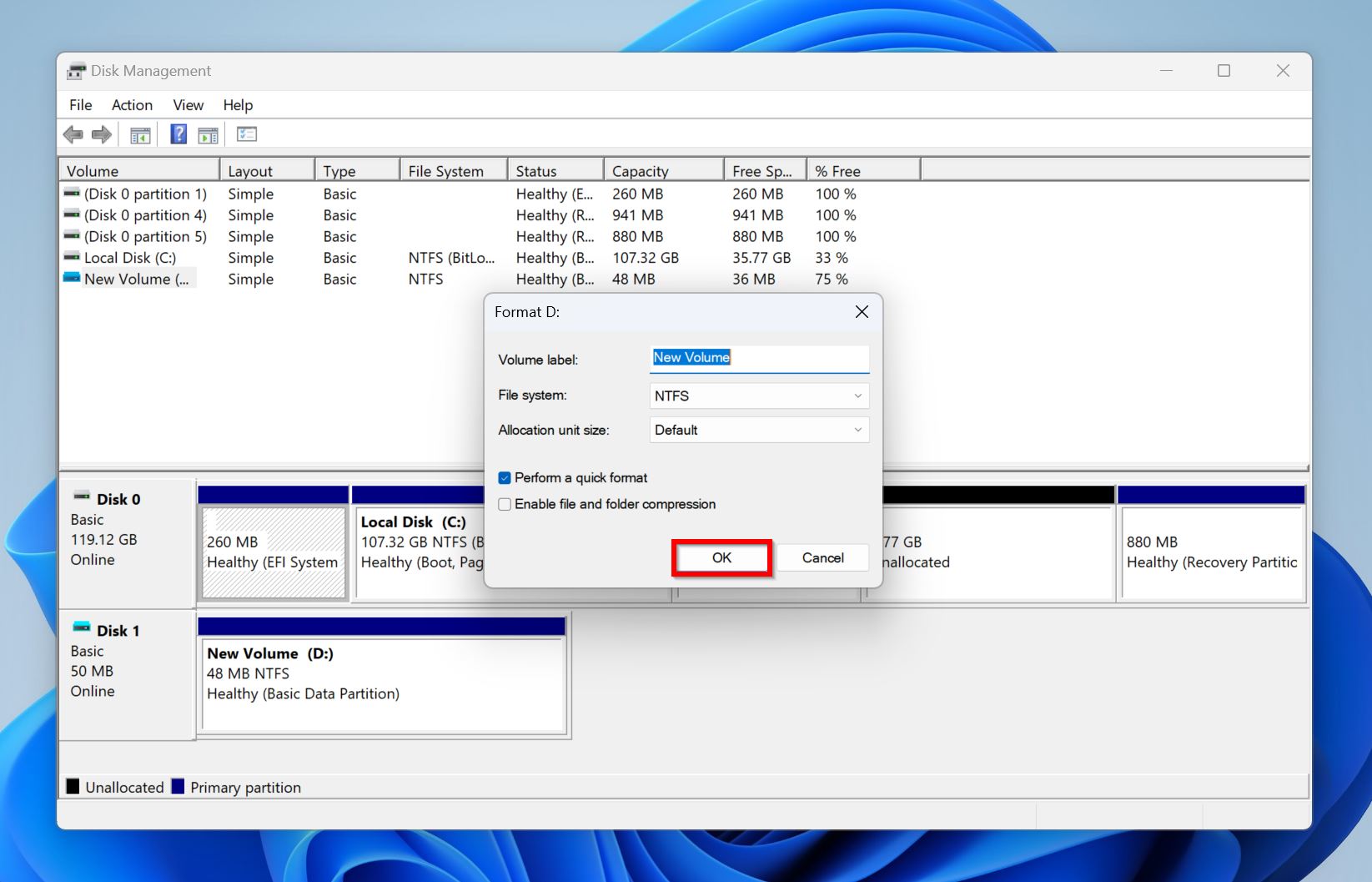 Format parameters.