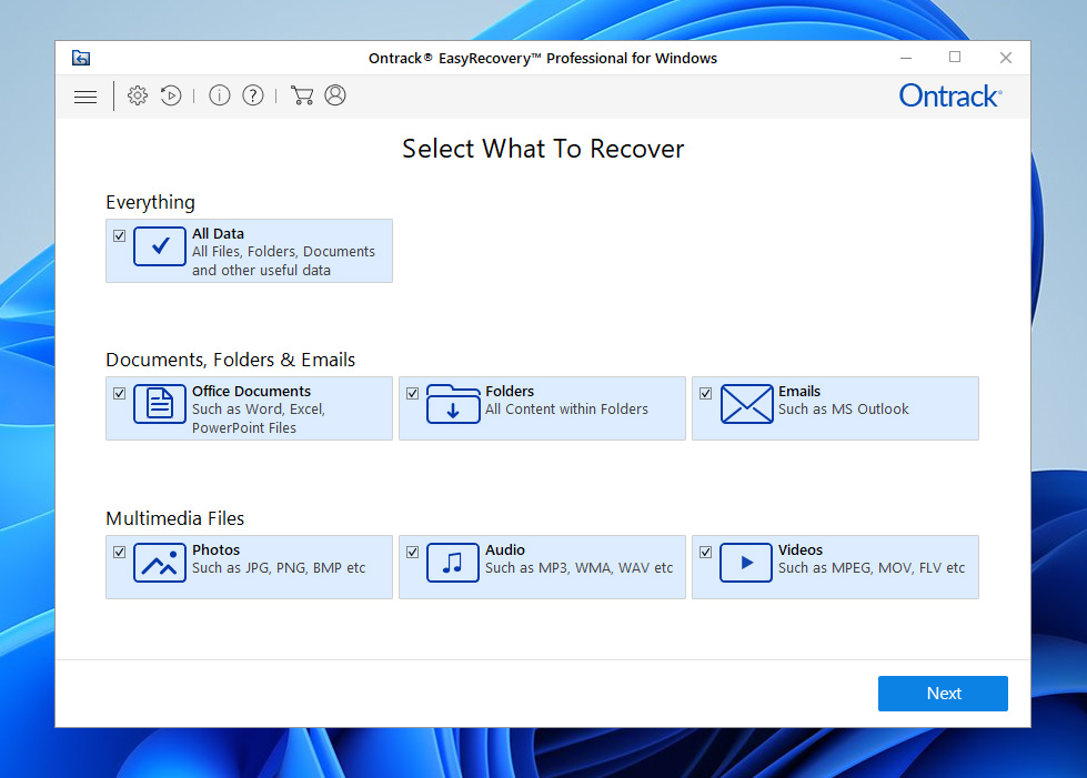 Ontrack NAS 数据恢复