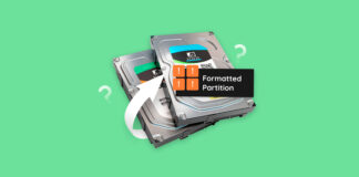 recover formatted partition