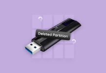 recover lost partition on usb drive