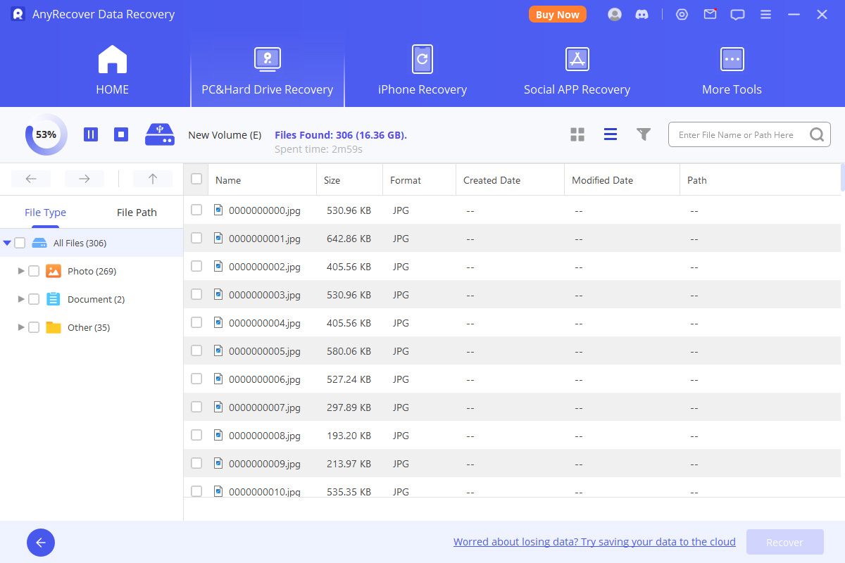 logiciel anyrecover