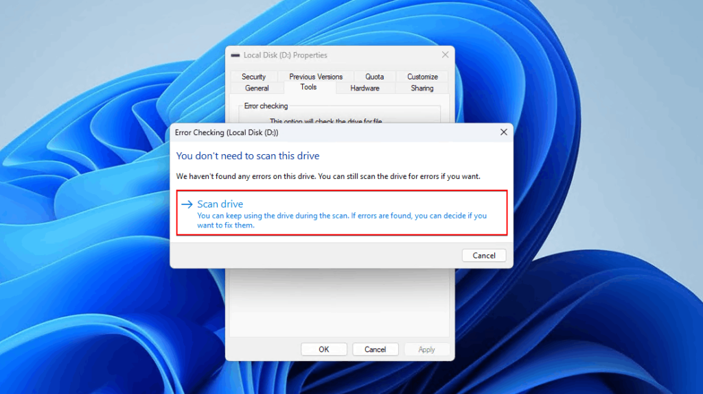  request failed due to a fatal device hardware error 