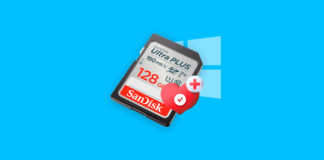 check sd card health