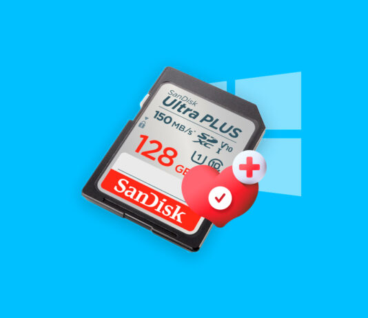 check sd card health