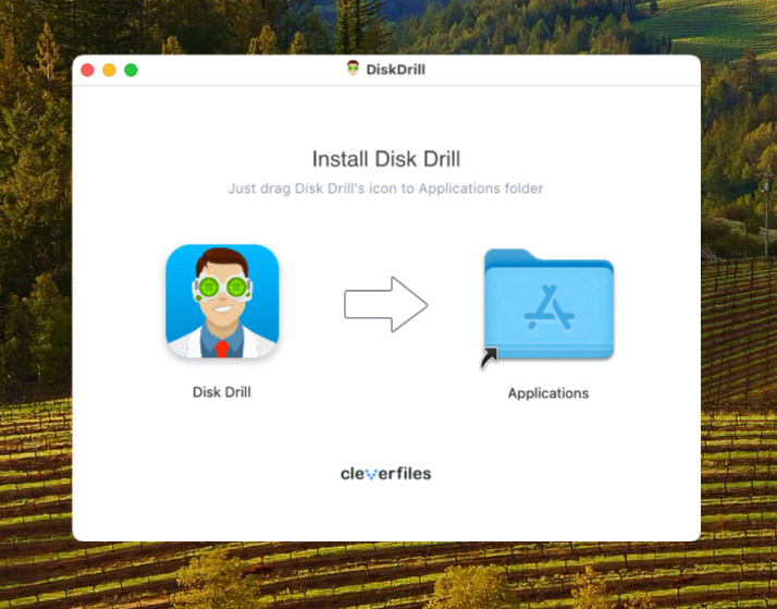 Install Disk Drill on Mac