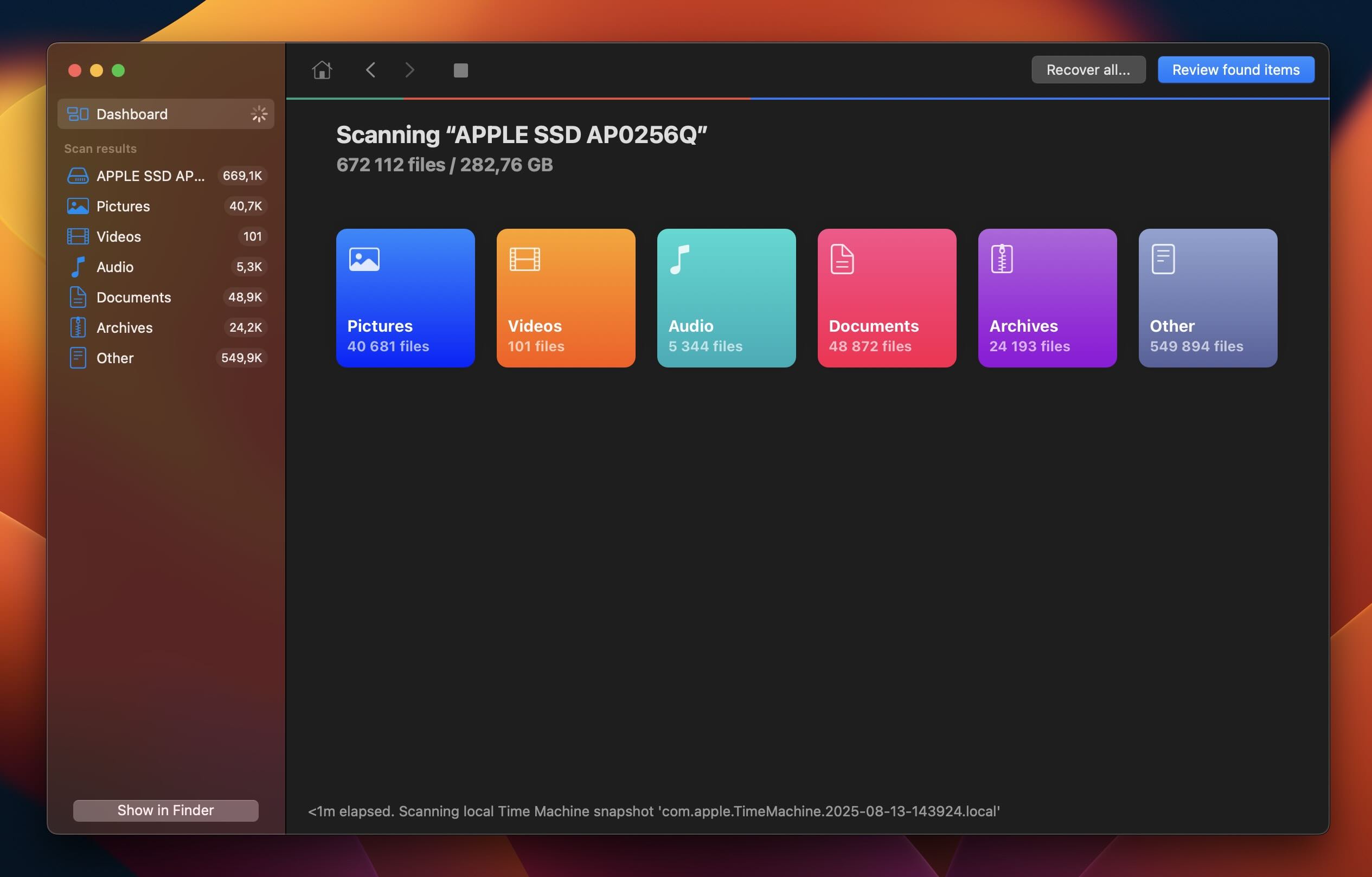 preview found items disk drill