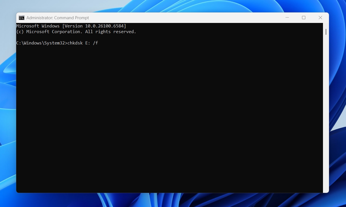 chkdsk 