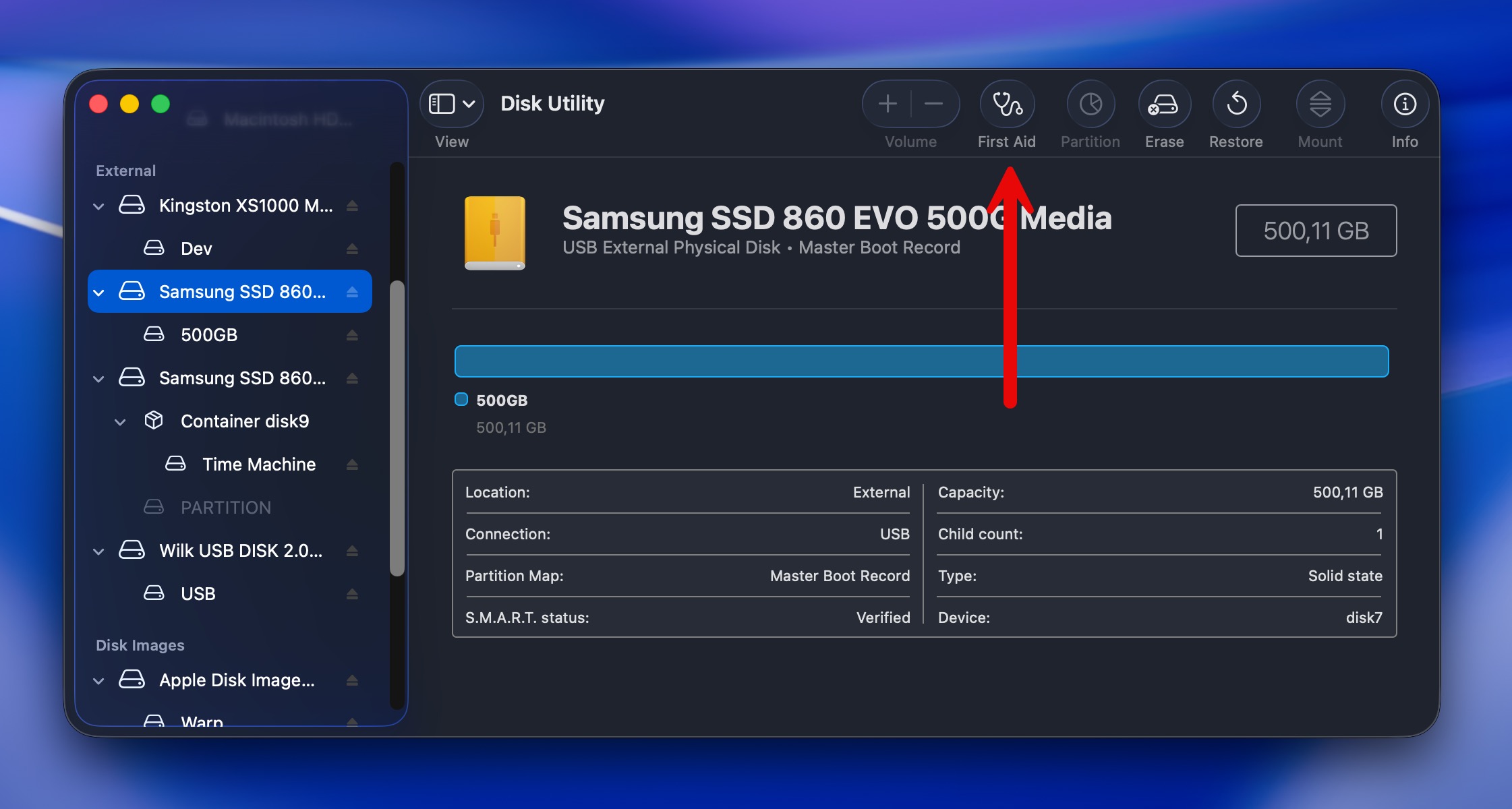 first aid tahoe ssd