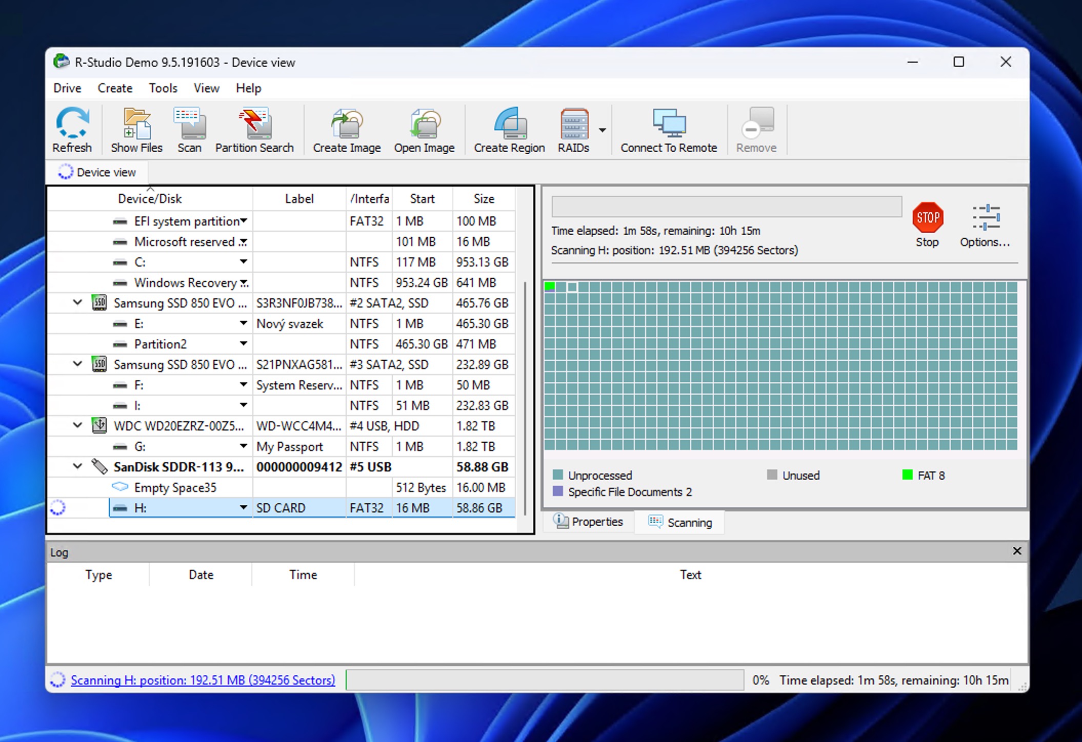 r-studio scanning