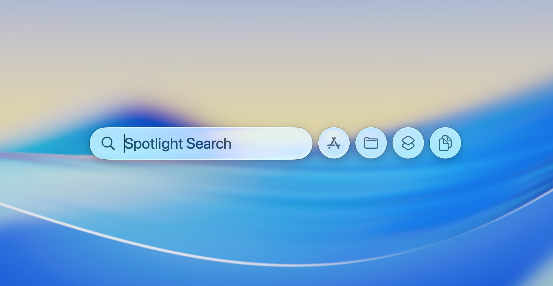 use spotlight search