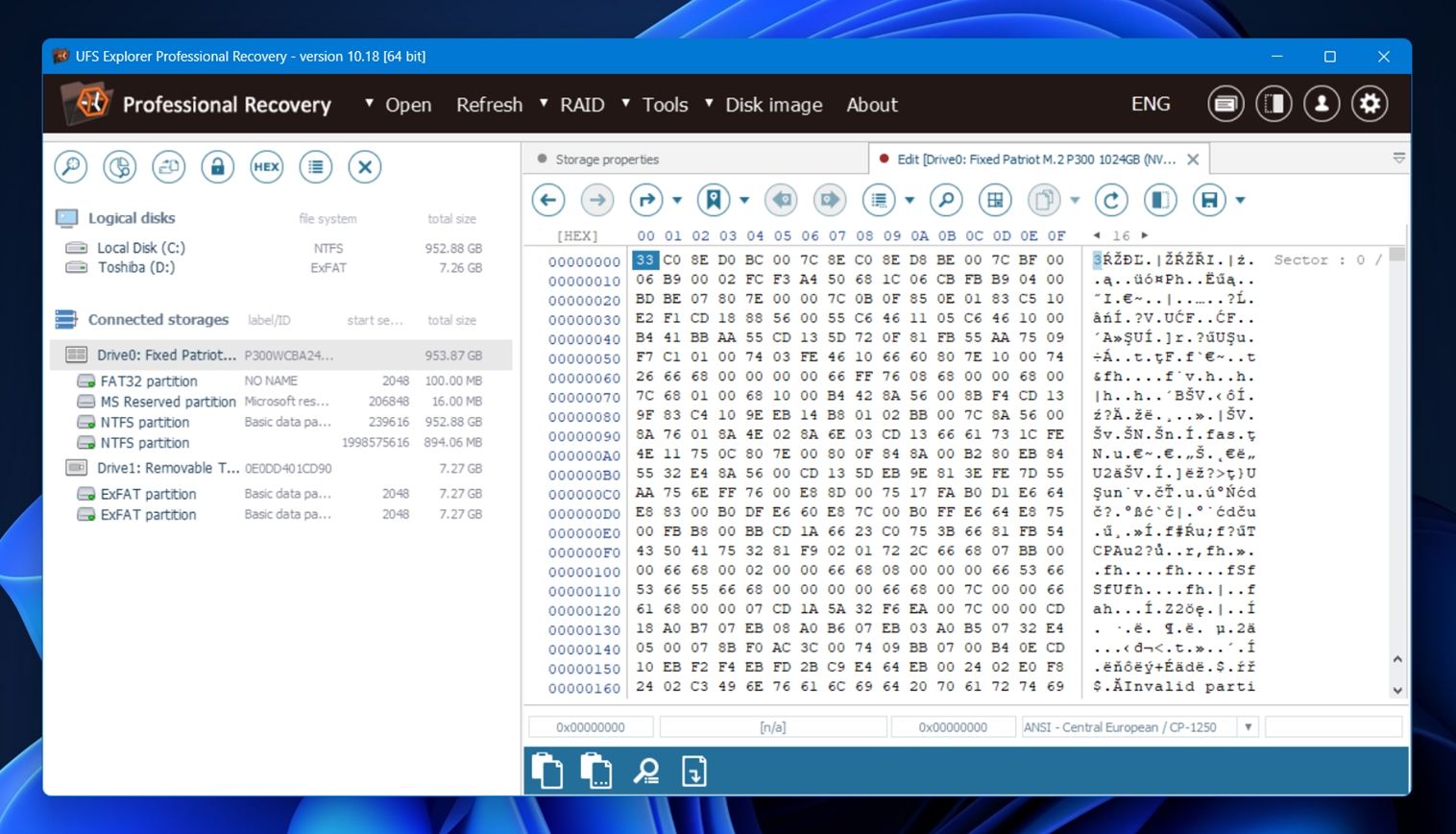 UFS Explorer Professional Recovery UI
