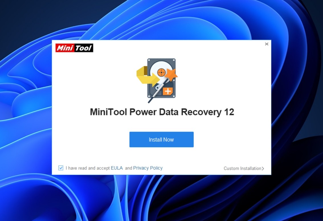 Install MiniTool Data Recovery